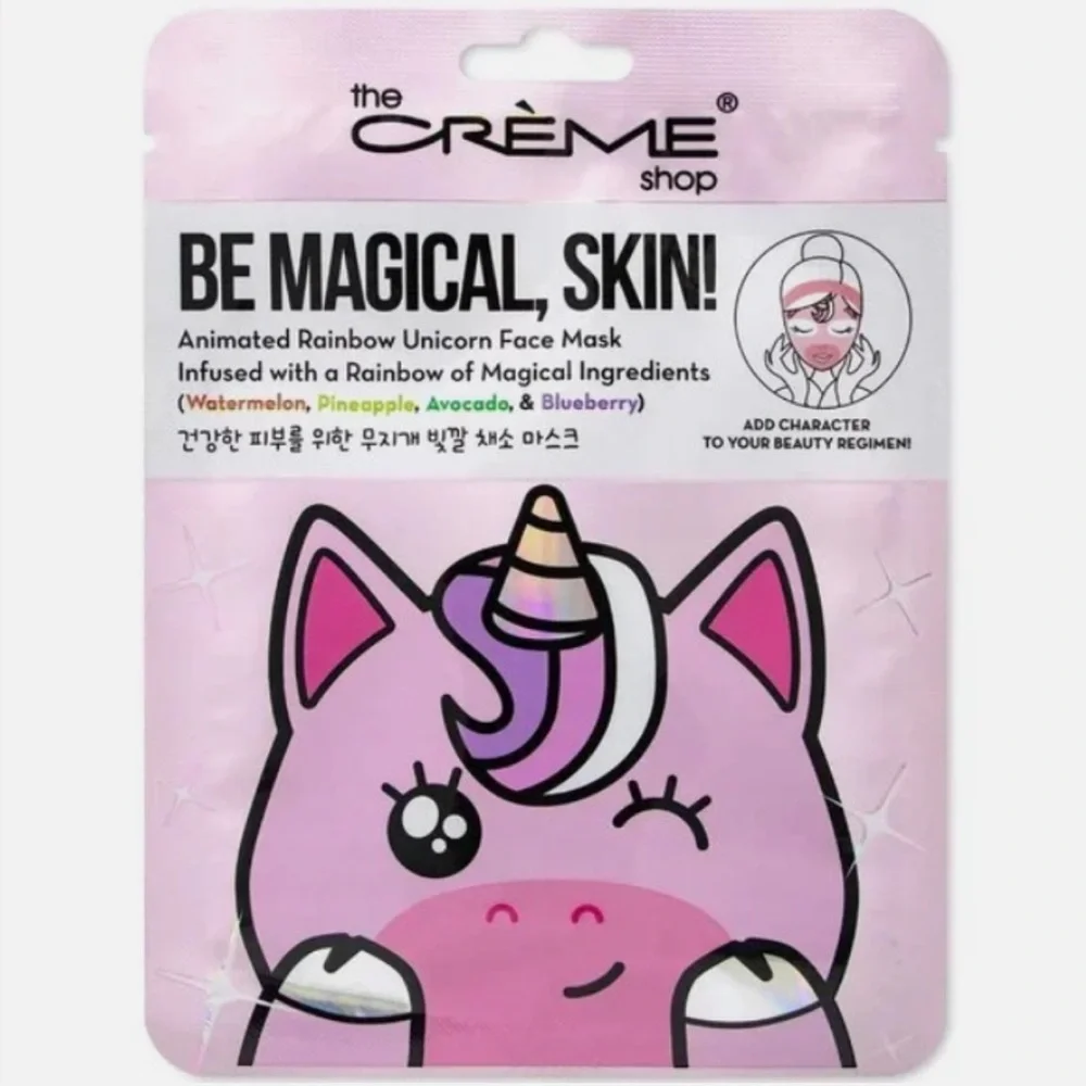 The Crème Shop –‎ Be Magical, Skin! Unicorn Face Mask (3-Pack) 🦄✨